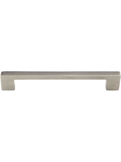 Urban Bronze Cabinet Pull 6-Inch Center-to-Center in White Bronze.